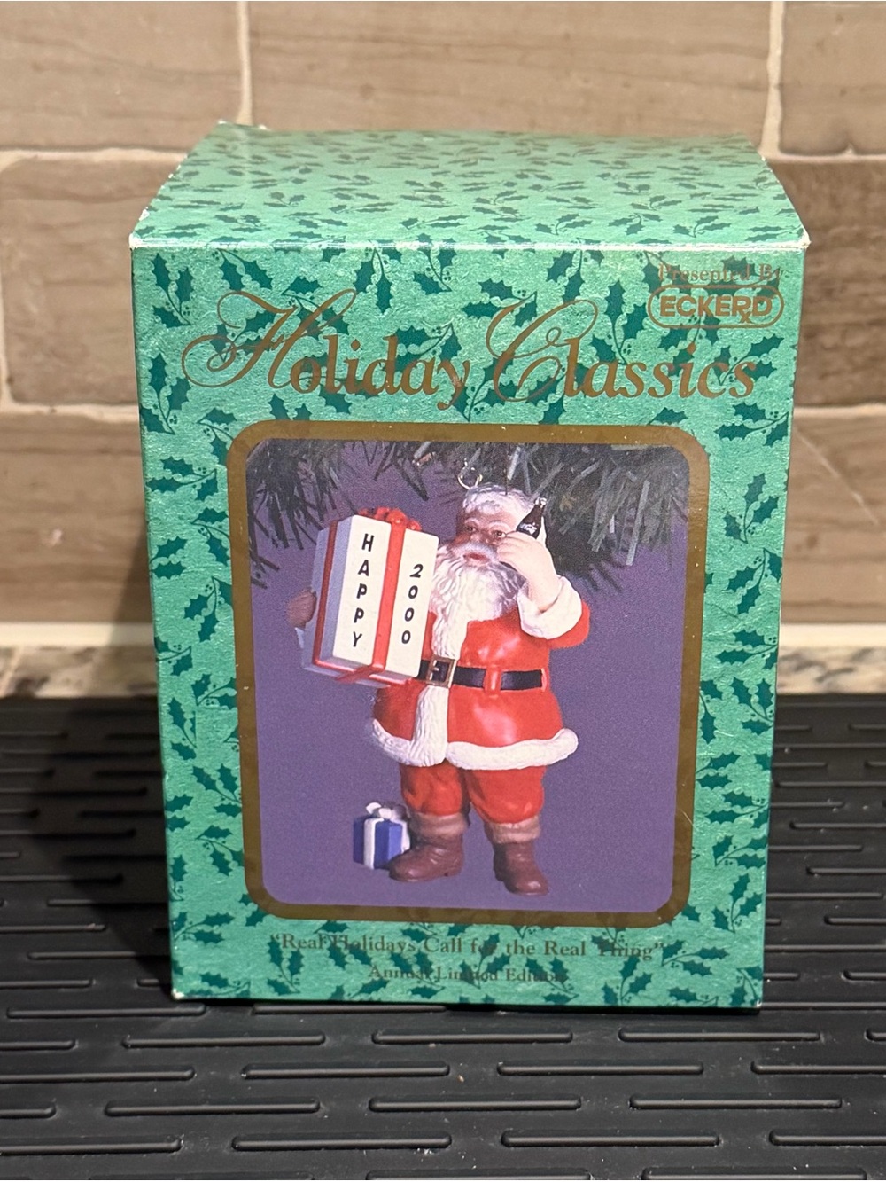 VTG 2000 Coca Cola Santa Ornament  
Eckerd Holiday Classics Kathy Scales Boxed